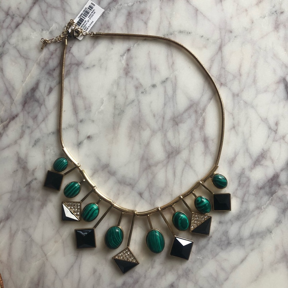 Gold Art Deco necklace